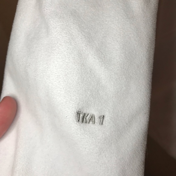 The North Face White TKA 1 Full Zip Fleece Medium - Picture 6 of 8